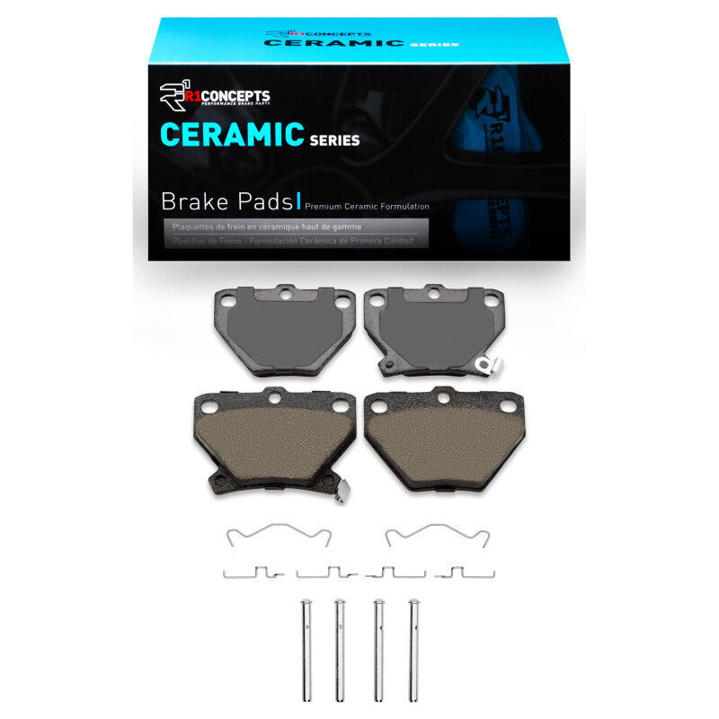 R1 Concepts R1 2000-2008 Pontiac Vibe Rear R1 Ceramic Pads & Hardware Kit