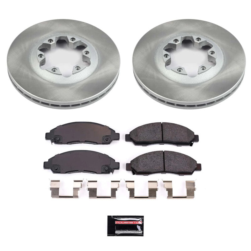 PowerStop Power Stop 07-08 Isuzu i-370 Front Semi-Coated Rotor Kit