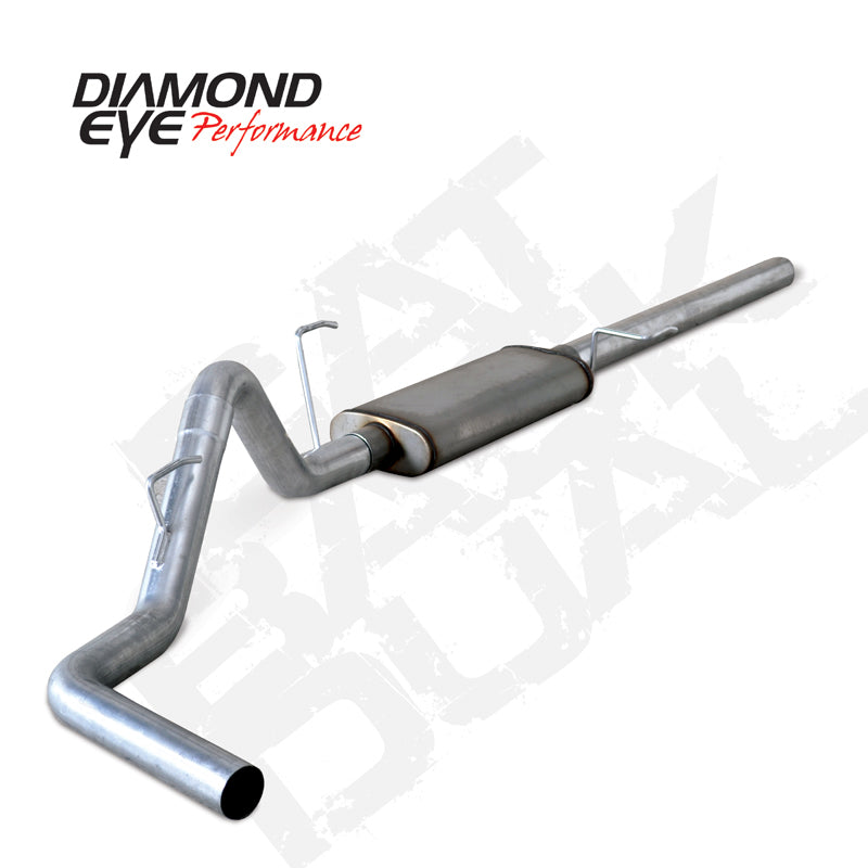Diamond Eye Performance Diamond Eye KIT 3in Catback Single GAS SS FORD 5.4L F150 04-08
