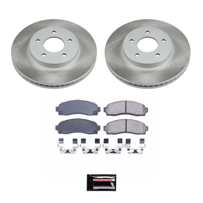 PowerStop Power Stop 02-07 Saturn Vue Front Semi-Coated Rotor Kit