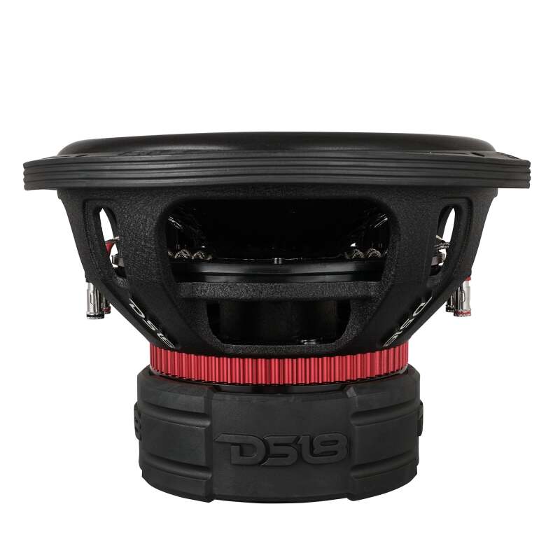 DS18 12in 1500 Watts RMS 4+4 ohm DVC Quad Stacked Magnet Reinforced Cone Subwoofers