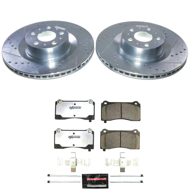 PowerStop Power Stop 20-24 Tesla Y Front Z26 Street Brake Kit
