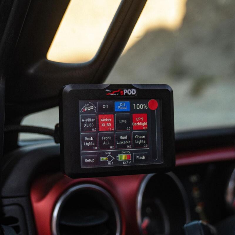 sPOD BantamX Touchscreen for JL/JT