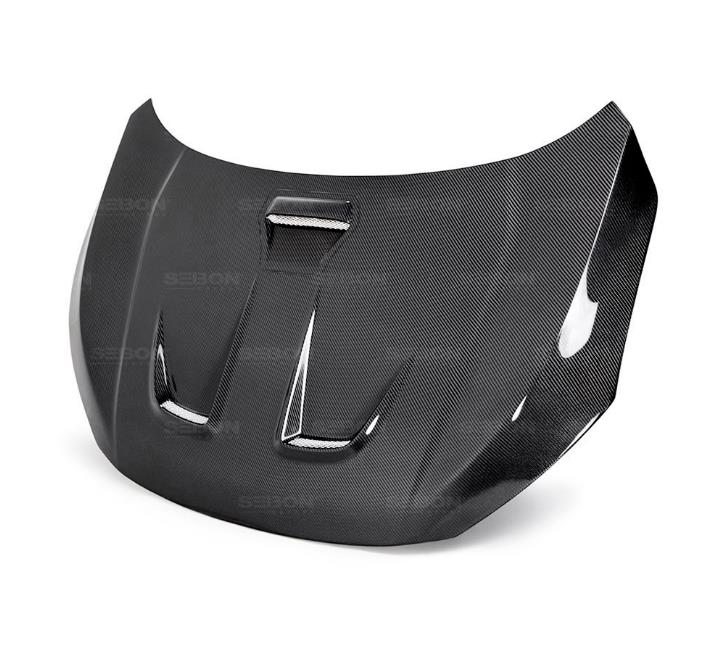 Seibon 2016-2017 Honda Civic Coupe/Sedan/Hatchback MR-Style Carbon Fiber Hood