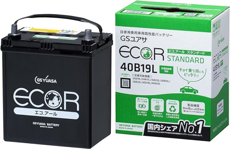 Yuasa Battery Yuasa 40B19L/SY-B19L/36B20L Import Specialty 12-Volt Battery