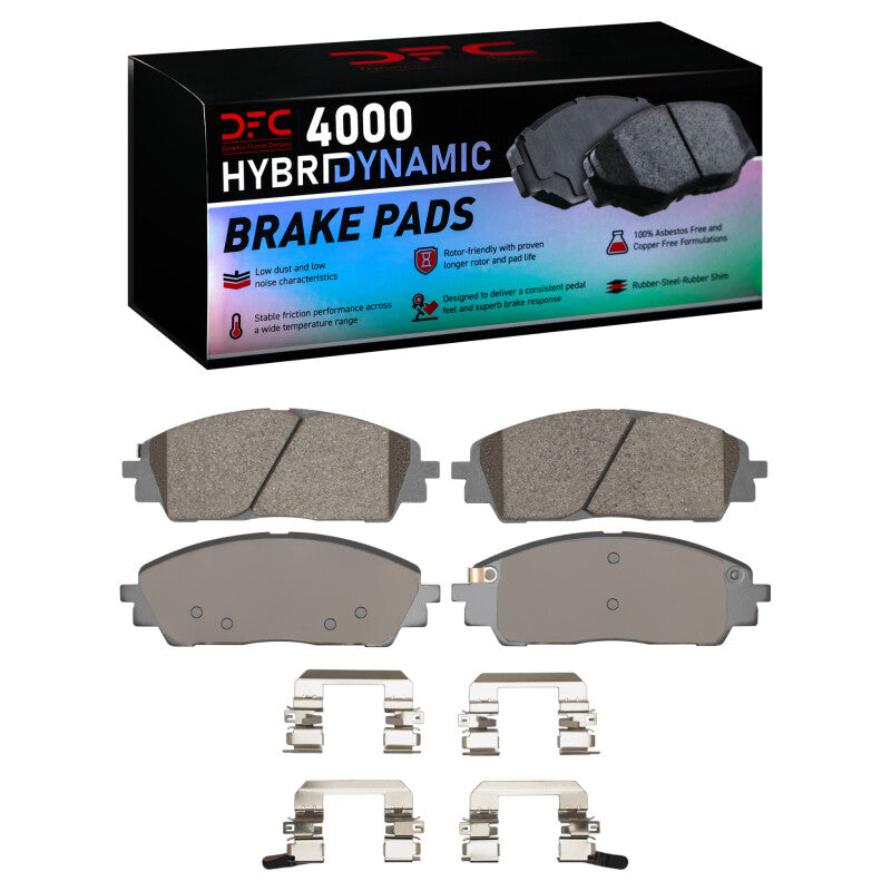 DFC 22-25 Kia Carnival Front 4000 HybriDynamic Brake Pads and Hardware Kit