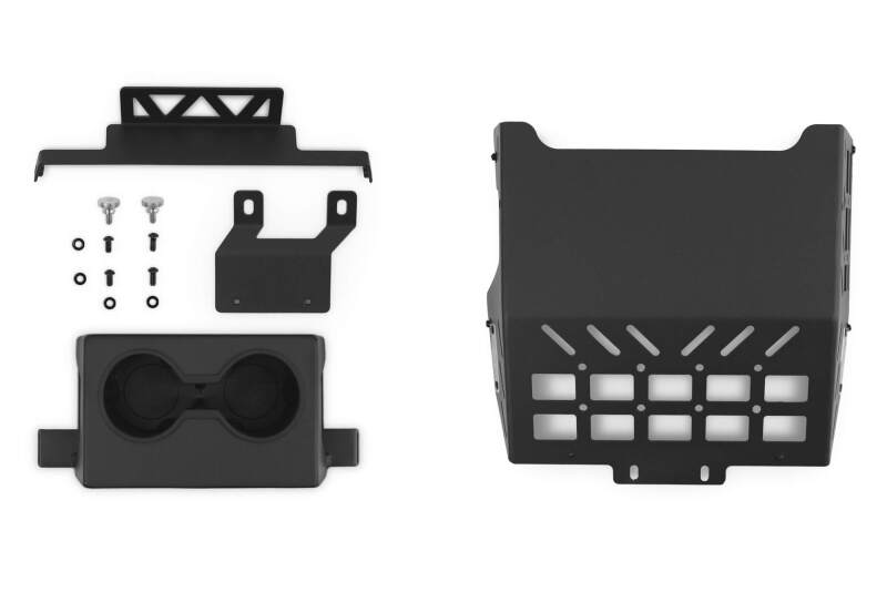 DV8 Offroad DV8 21+ Ford Bronco Rear Seat Cup Holder and Molle Panels (2-Door Models)