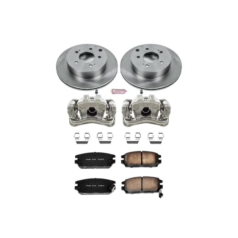PowerStop Power Stop 06-12 Mitsubishi Eclipse Rear Autospecialty Brake Kit w/Calipers
