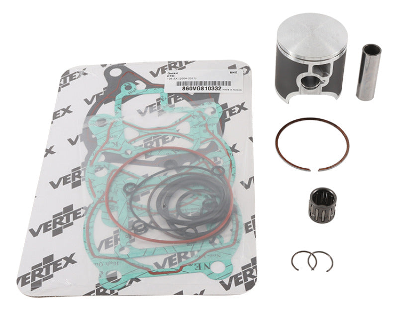 Vertex Pistons Vertex Piston 04-11 KTM 105 SX 105cc Top End Piston Kit