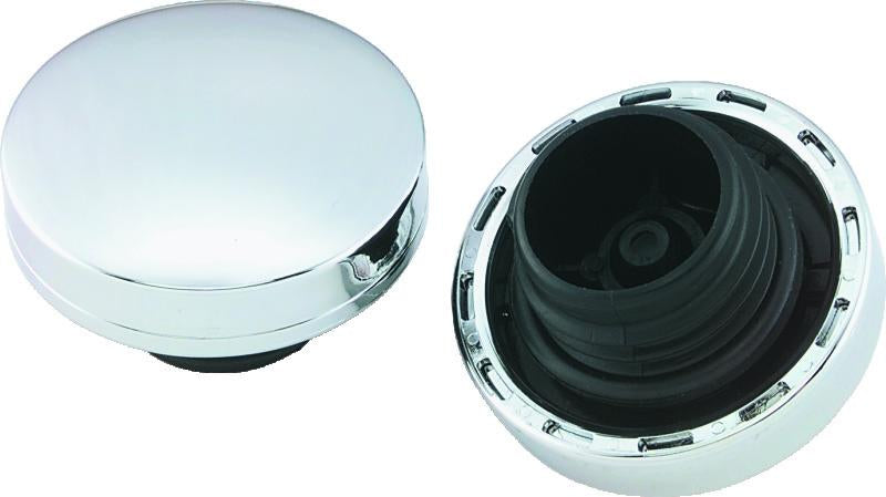 Bikers Choice 82-E96 Non-Vented High Top Gas Cap Left Side Fat Bob Screw In Type