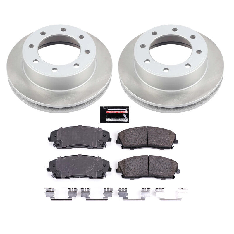 PowerStop Power Stop 05-08 Dodge Magnum Front Semi-Coated Rotor Kit