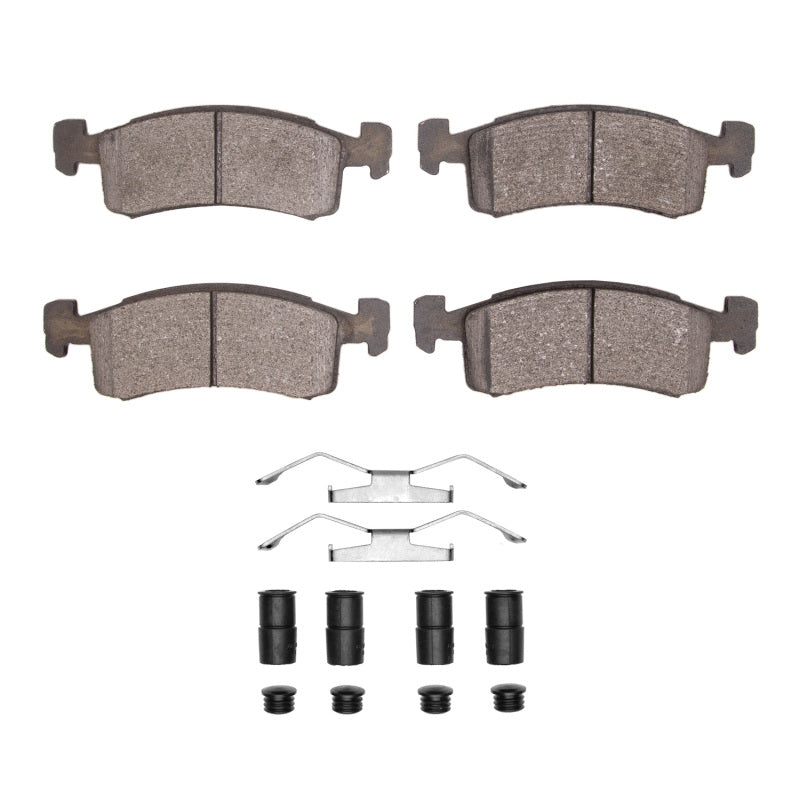 R1 Concepts R1 1983-1987 Chrysler Laser Front R1 Semi Met Pads & Hardware Kit