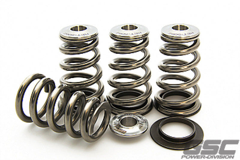 GSC Power Division GSC P-D Mitsubishi 4G63T High Pressure Conical Valve Spring and Ti Retainer Kit