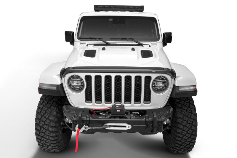 Husky Liners 07-18 Jeep Wrangler JK/JKU Aeroskin II Low Profile - Tex. Black