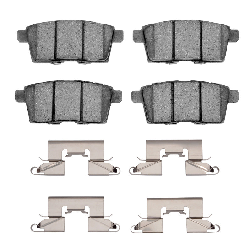 R1 Concepts R1 2007-2015 Ford Edge Rear R1 Semi Met Pads & Hardware Kit