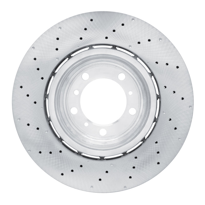 DFC 10-11 Porsche 911 Right Rear Drilled Hi-Carbon Alloy Geomet Coated Rotor
