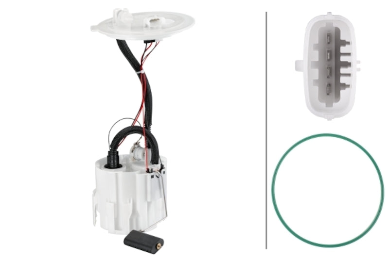 Hella 07-09 Chevrolet Astra Fuel Pump w/ Seal & Pressure Regulator
