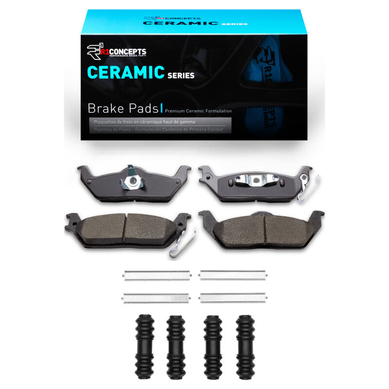 R1 Concepts R1 2004-2011 Ford F-150 4WD Rear R1 Ceramic Pads & Hardware Kit