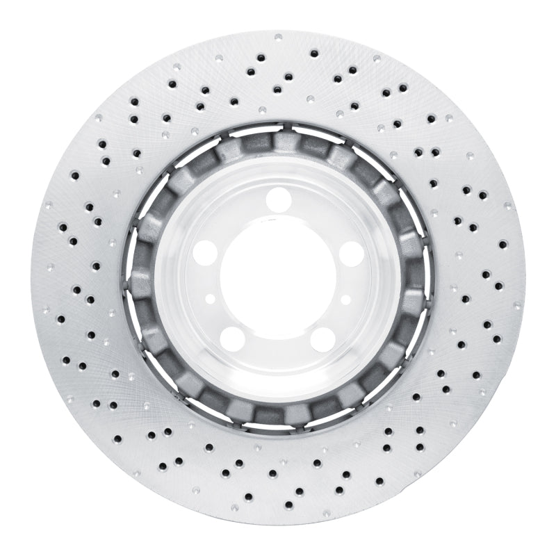 DFC 13-19 Porsche 911 Right Rear Drilled Hi-Carbon Alloy Geomet Coated Rotor