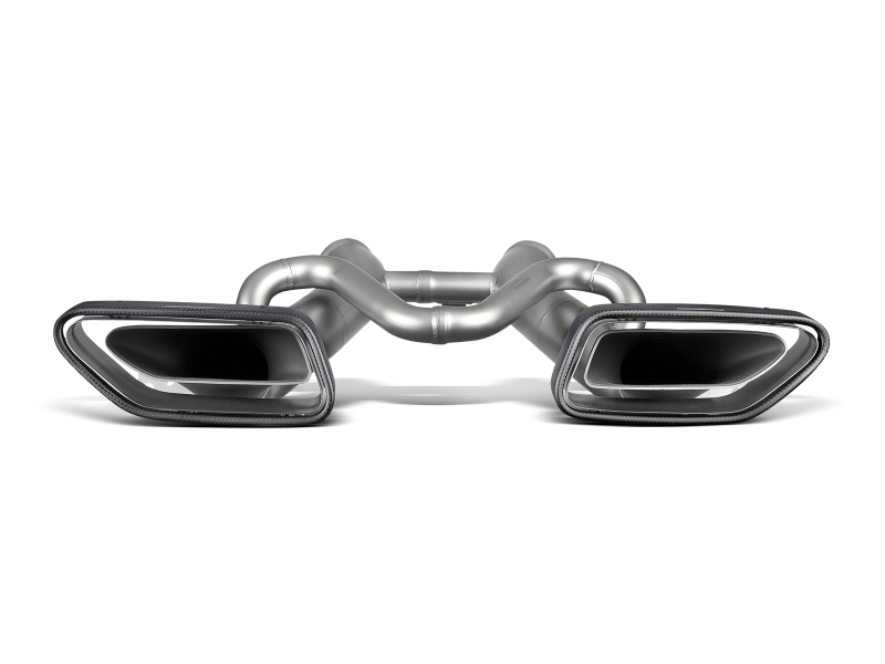 Akrapovic Akrapovic 14-17 McLaren 650S/650S Spyder Slip-On Line (Titanium) w/ Carbon Tips