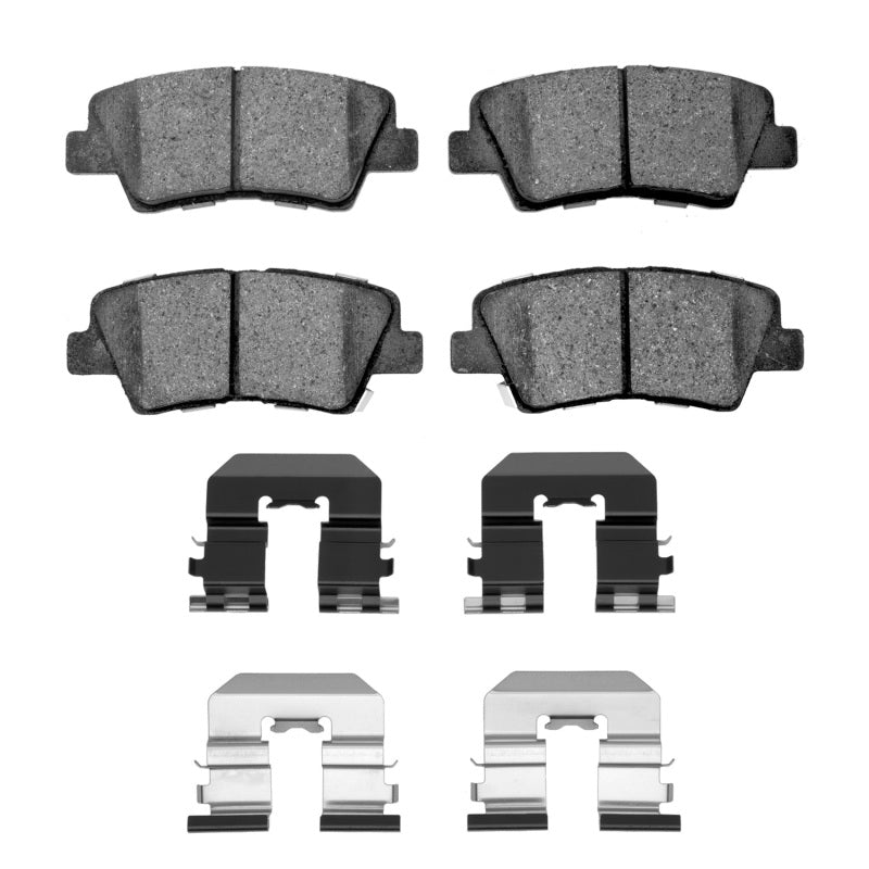 DFC 07-13 Hyundai Azera Rear 5000 Advanced Ceramic Brake Pads and Hardware Kit