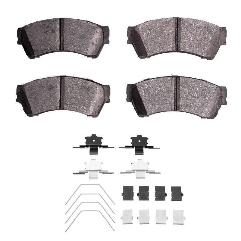 R1 Concepts R1 2006-2013 Ford Fusion Front R1 Semi Met Pads & Hardware Kit