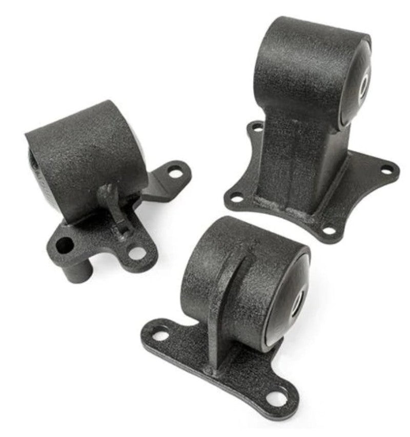 Innovative Mounts Innovative 90-93 Accord F-Series Black Steel Mounts 75A Bushings