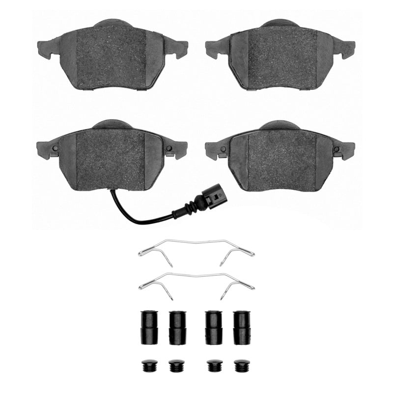 R1 Concepts R1 99-10 Audi TT Quattro Front Semi Met Pads & Hardware Kit
