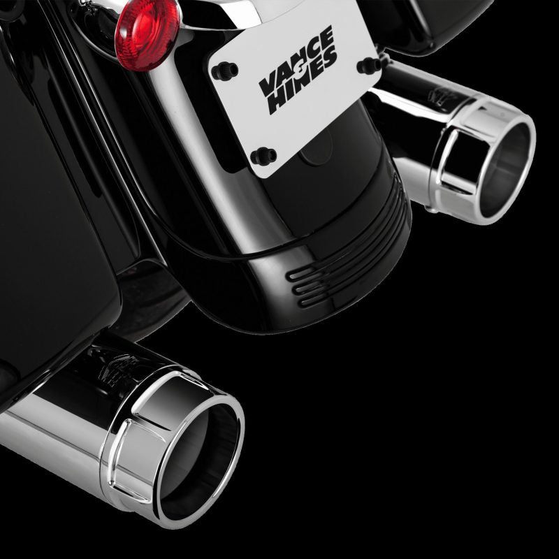 Vance and Hines Vance & Hines HD Touring 17-22 Torquer 450 Chrome Slip-On Exhaust