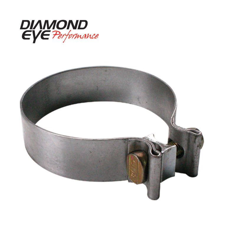 Diamond Eye Performance Diamond Eye CLAMP Band 2-3/4in METRIC HARDWARE 409 SS