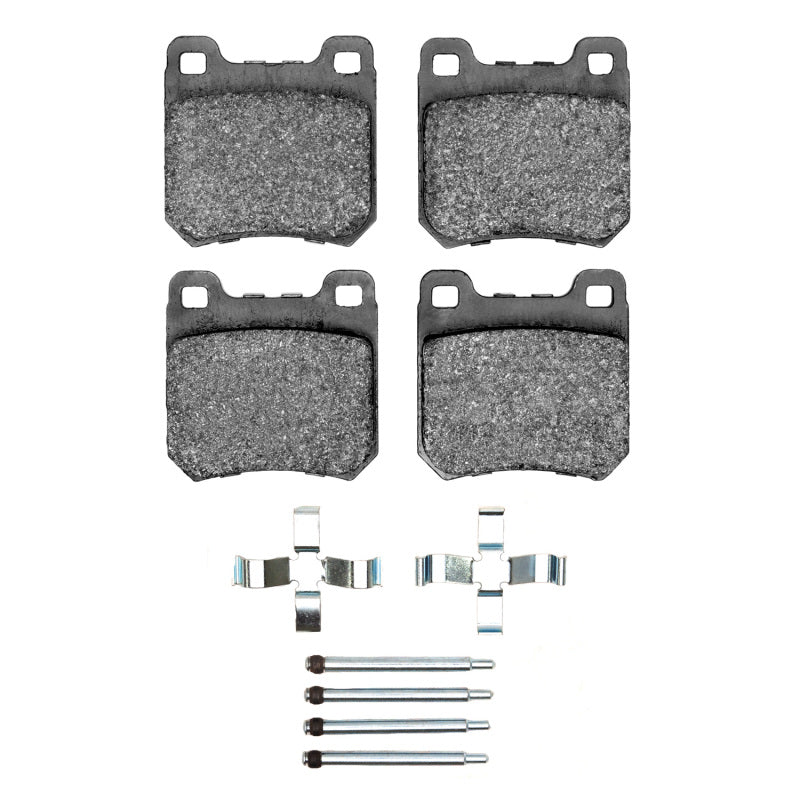 R1 Concepts R1 97-01 Cadillac Catera Rear Euro Ceramic Brake Pads and Hardware Kit