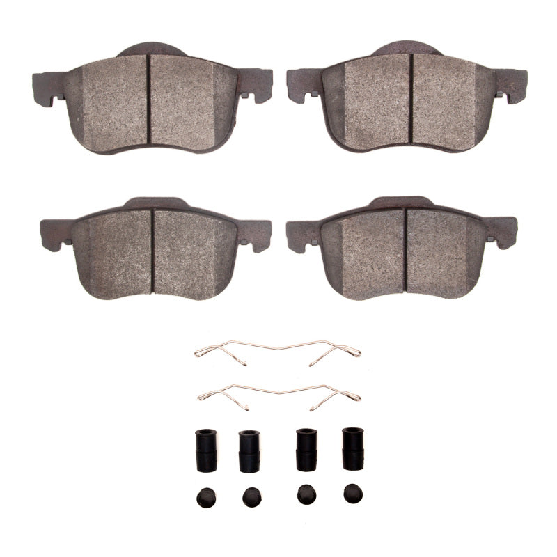 R1 Concepts R1 99-09 Volvo S80 Front Euro Ceramic Pads & Hardware Kit