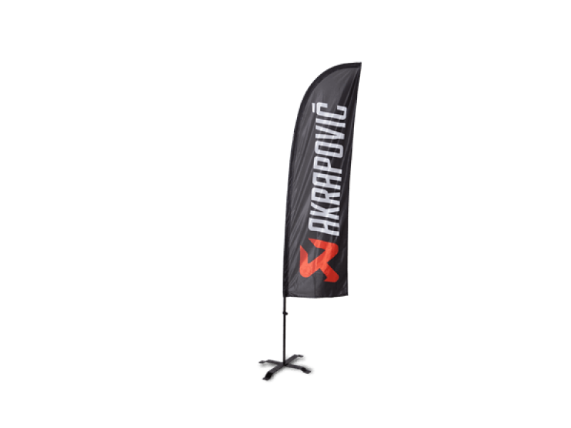 Akrapovic Akrapovic Self standing beach flag set - small