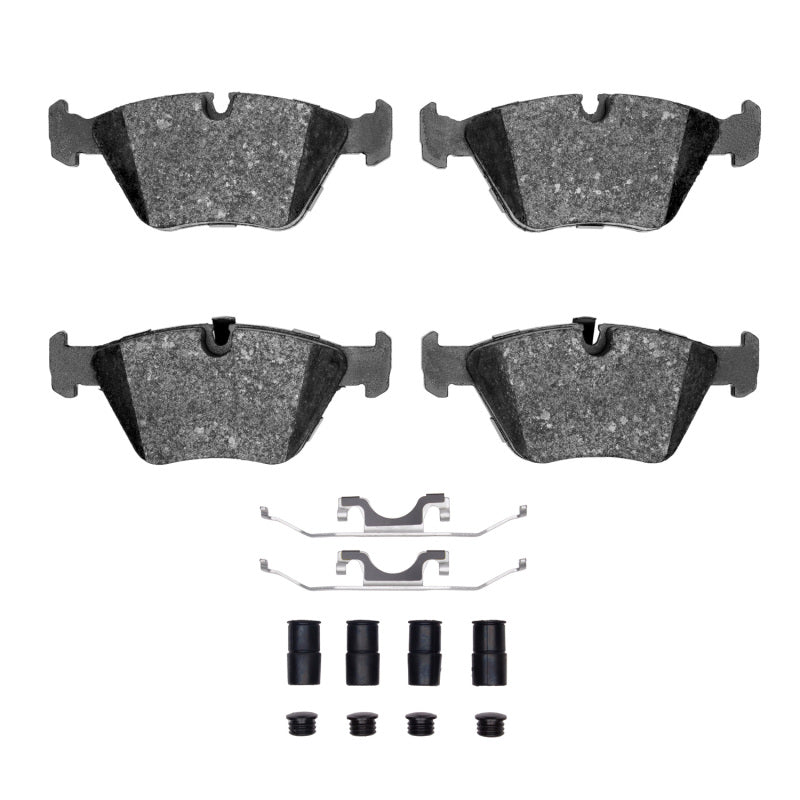 R1 Concepts R1 1996-2003 BMW 528I Front R1 Semi Met Pads & Hardware Kit