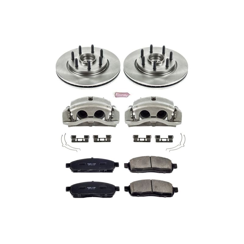 PowerStop Power Stop 2004 Ford F-150 Front Autospecialty Kit w/Cals
