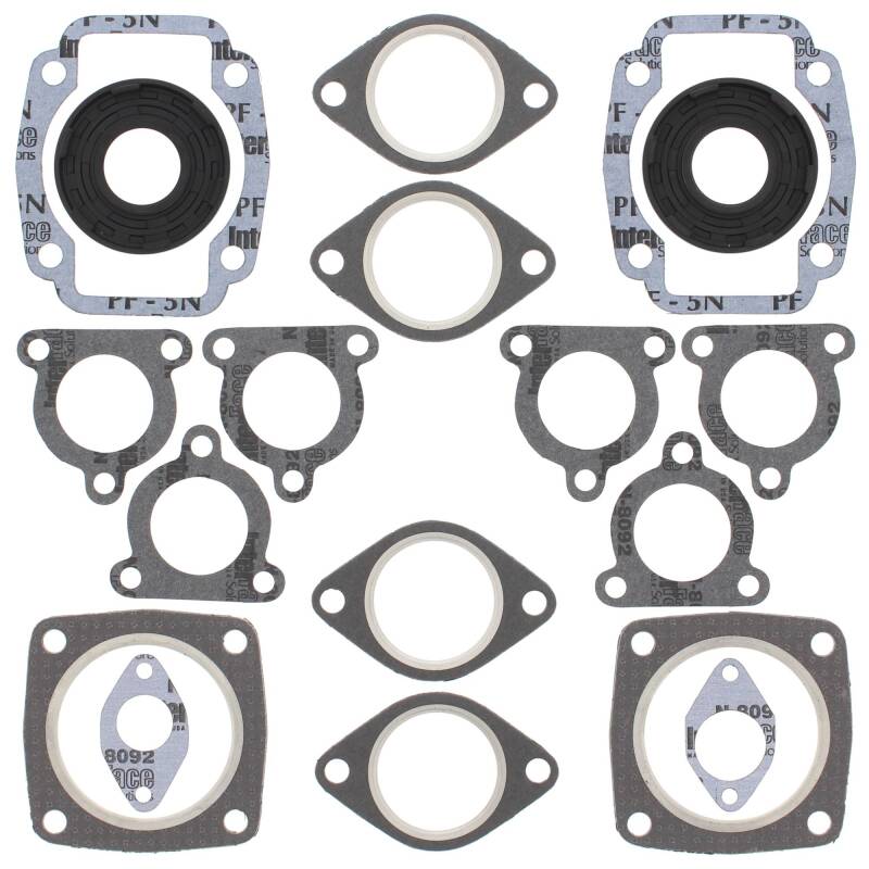 Vertex Pistons Vertex Gaskets 1994 Arctic Cat Cheetah 440 1 Speed Complete Gasket Kit w/ Oil Seals