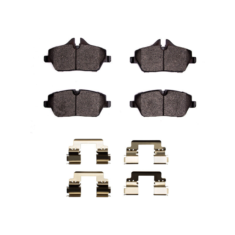 R1 Concepts R1 14-21 BMW i3 Front Ceramic Pads & Hardware Kit