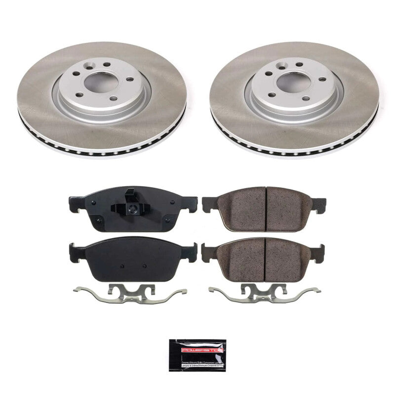 PowerStop Power Stop 14-18 Ford Transit Connect Front Semi-Coated Rotor Kit