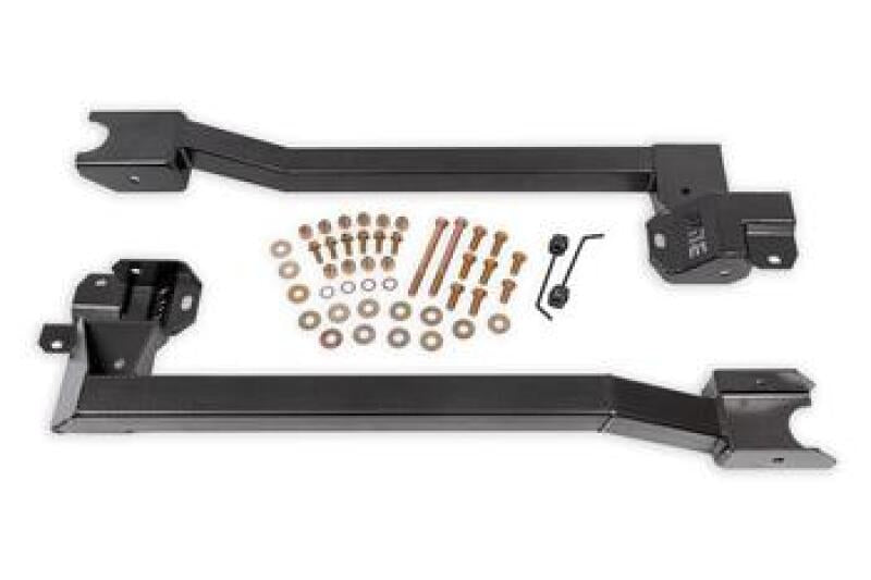 BMR Suspension BMR 74-81 GM 2nd Gen F-Body Bolt-On Subframe Connectors - Black Hammertone