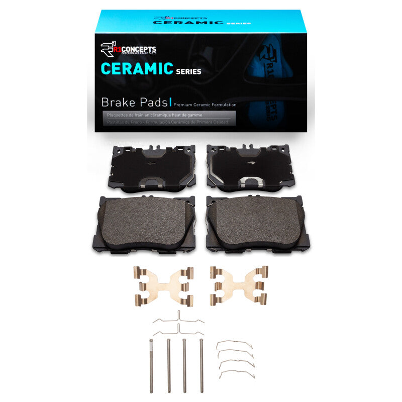 R1 Concepts R1 2016-2023 Mercedes-Benz CLS450 Front R1 Ceramic Pads & Hardware Kit