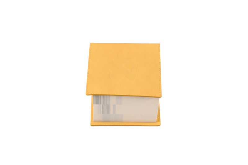 Akrapovic Akrapovic Leather Memo Notepad - Yellow