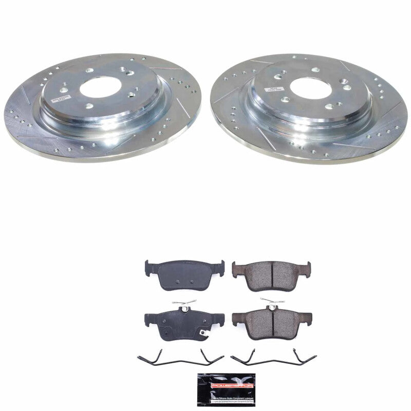 PowerStop Power Stop 19-24 Acura RDX Rear Z23 Evolution Brake Kit