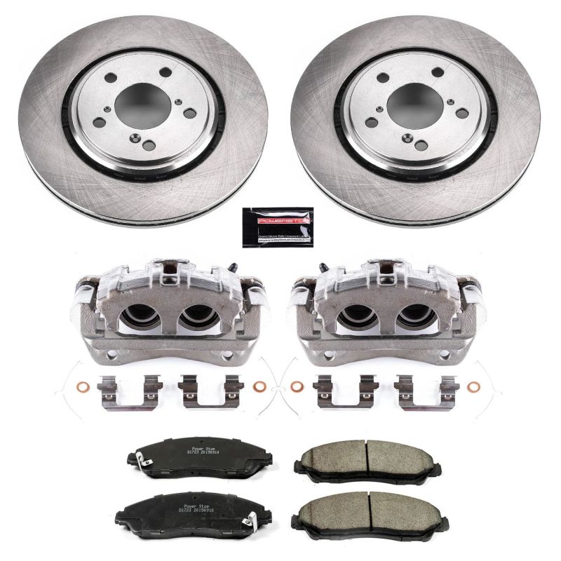 PowerStop Power Stop 17-20 Honda Ridgeline Front Autospecialty Kit w/Cals