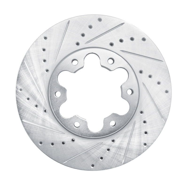 R1 Concepts R1 20-25 Ford Transit-150 Front Left Drilled & Slotted Silver Brake Rotor