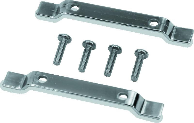 Mustang Motorcycle Mustang Sissy Bar Pad Brackets(Pair) with 4 Screws