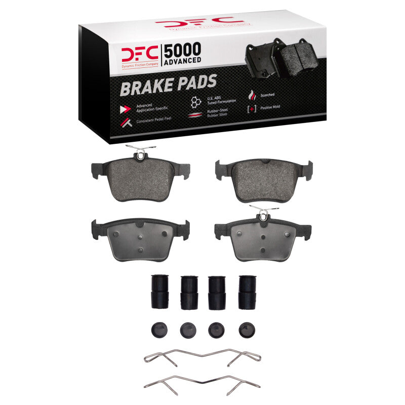 DFC 13-23 Audi TTS Quattro Rear 5000 Advanced Ceramic Brake Pads and Hardware Kit