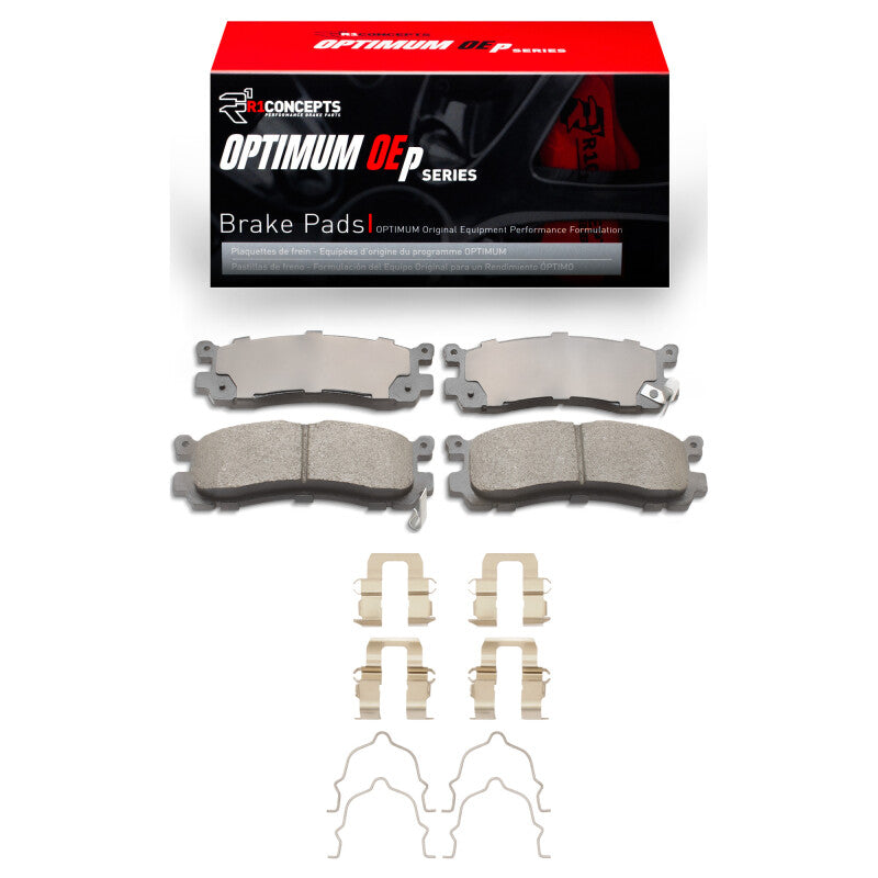 R1 Concepts R1 88-91 Mazda 929 Rear Optimum OE Pads & Hardware Kit