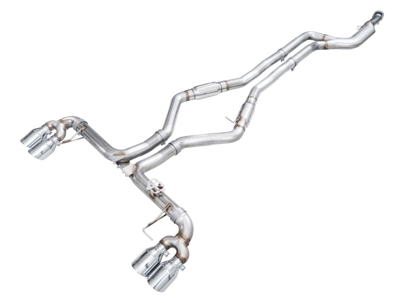 AWE Tuning 22-26 BMW M240i (G42) Track Edition Exhaust - Chrome Silver Tips