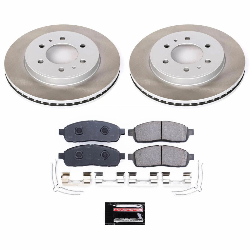 PowerStop Power Stop 2009 Ford F-150 Front Semi-Coated Rotor Kit