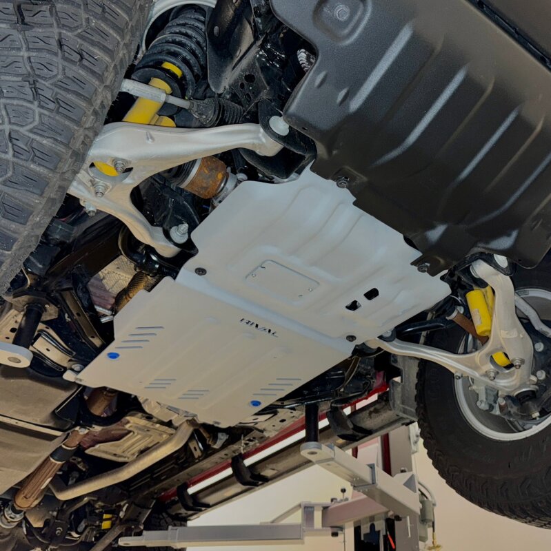 Rival 4x4 Rival 24-26 Ford Ranger Ford Ranger Raptor Ford Bronco Aluminum Engine Skid Plate